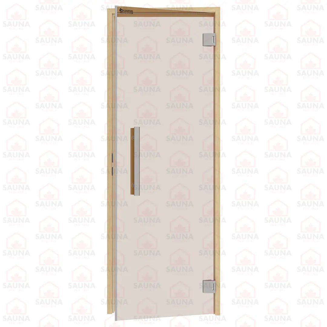 Alder Frame Sauna Door – Bronze Glass, 690 × 1890 mm (Benelux) - SaunaForSale