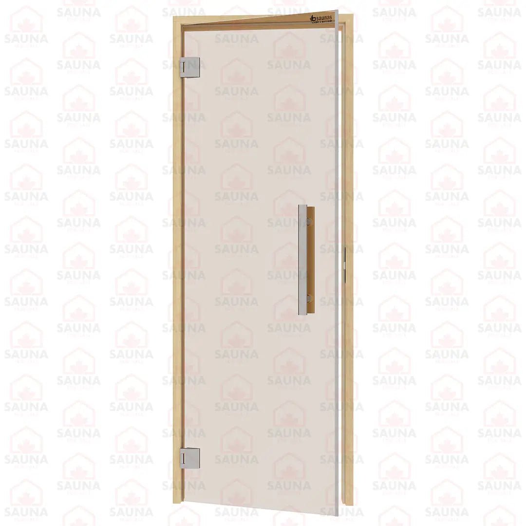 Alder Frame Sauna Door – Bronze Glass, 690 × 1890 mm (Benelux) - SaunaForSale