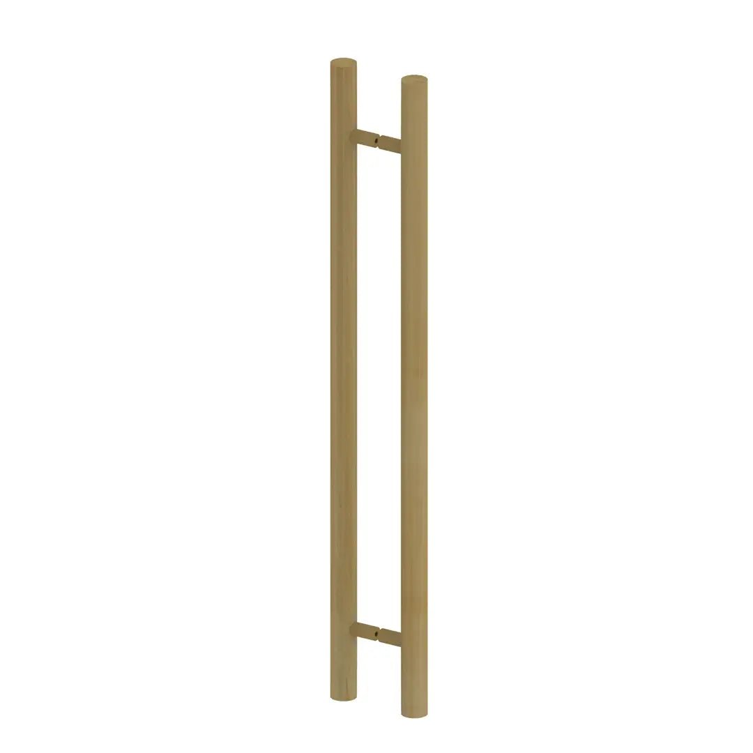 Clear Red Cedar Frame Sauna Door – Bronze Glass, 690 × 1890 mm (Straight Handle) - SaunaForSale