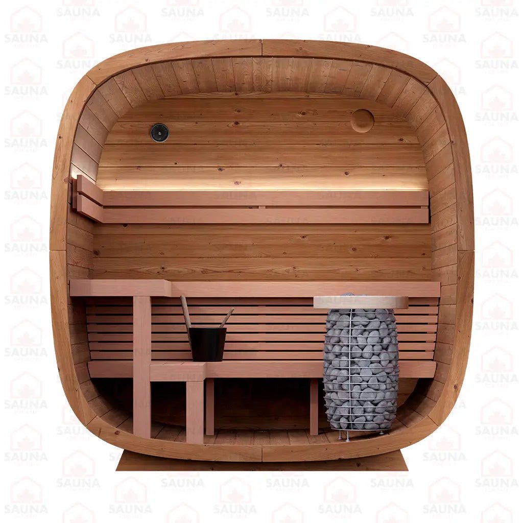 Dice POCKET Outdoor Sauna Bundle – HUUM Drop 7.5 kW with Wi - Fi Controller - SaunaForSale