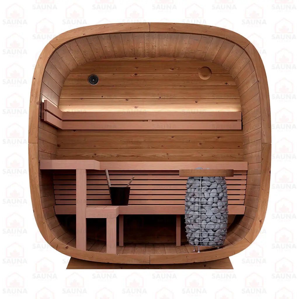 Dice SOLO Outdoor Sauna Bundle – HUUM Drop 9 kW with Wi - Fi Controller - SaunaForSale