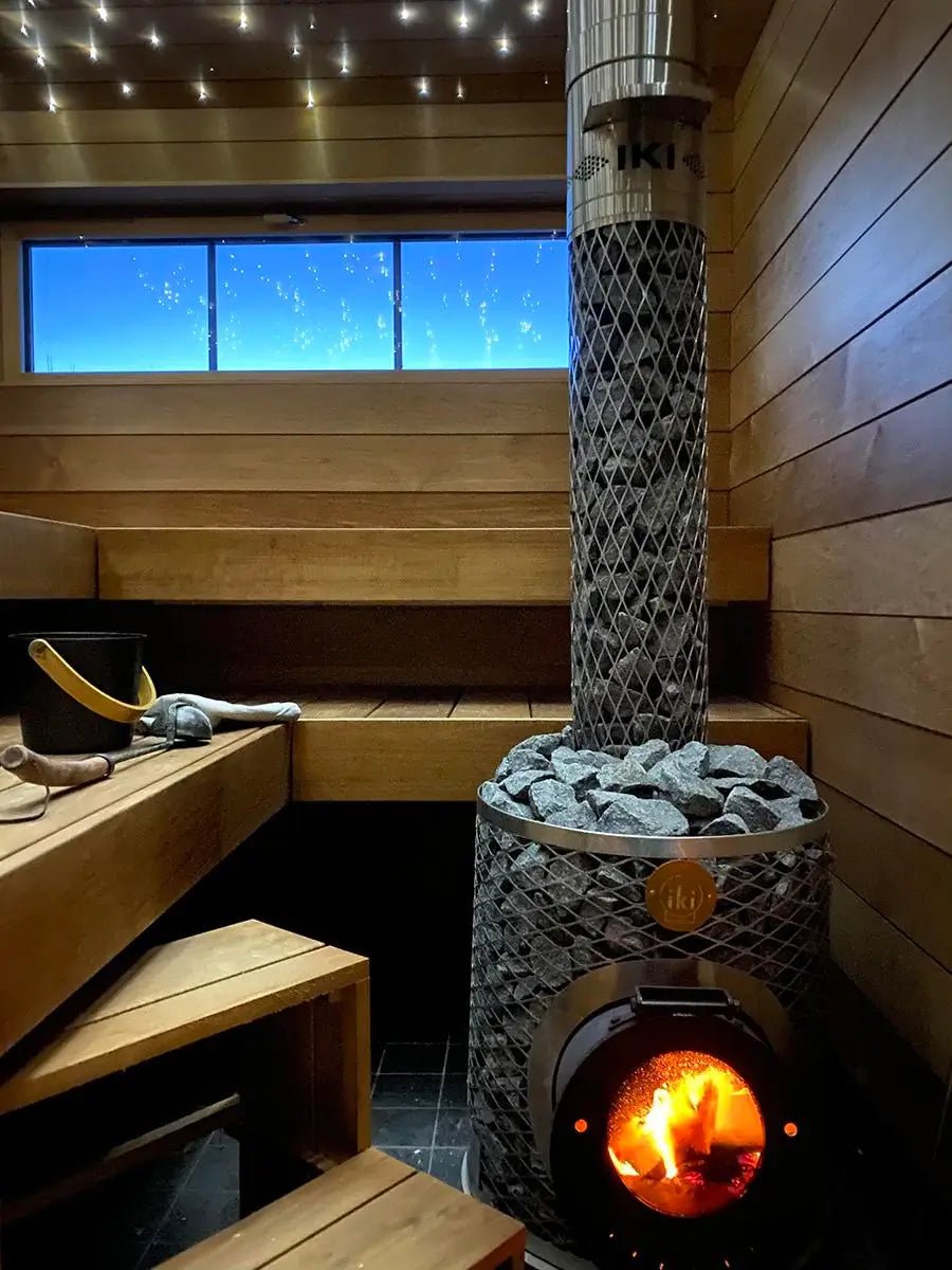Original IKI Plus Wood - Burning Sauna Stove - SaunaForSale