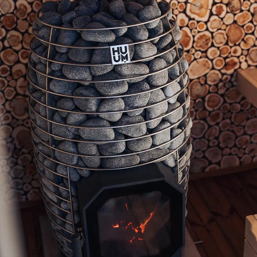 HUUM HIVE Flow Mini Wood - Burning Sauna Stove - SaunaForSale