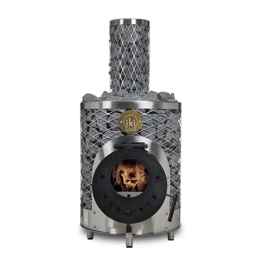 Mini - IKI Plus Wood - Burning Sauna Stove - SaunaForSale