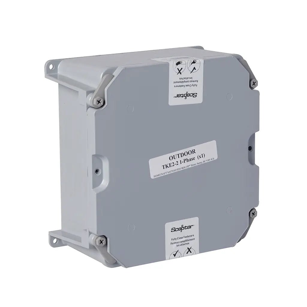 Homecraft TKE3 Sauna Control with Outdoor Contractor Box - SaunaForSale